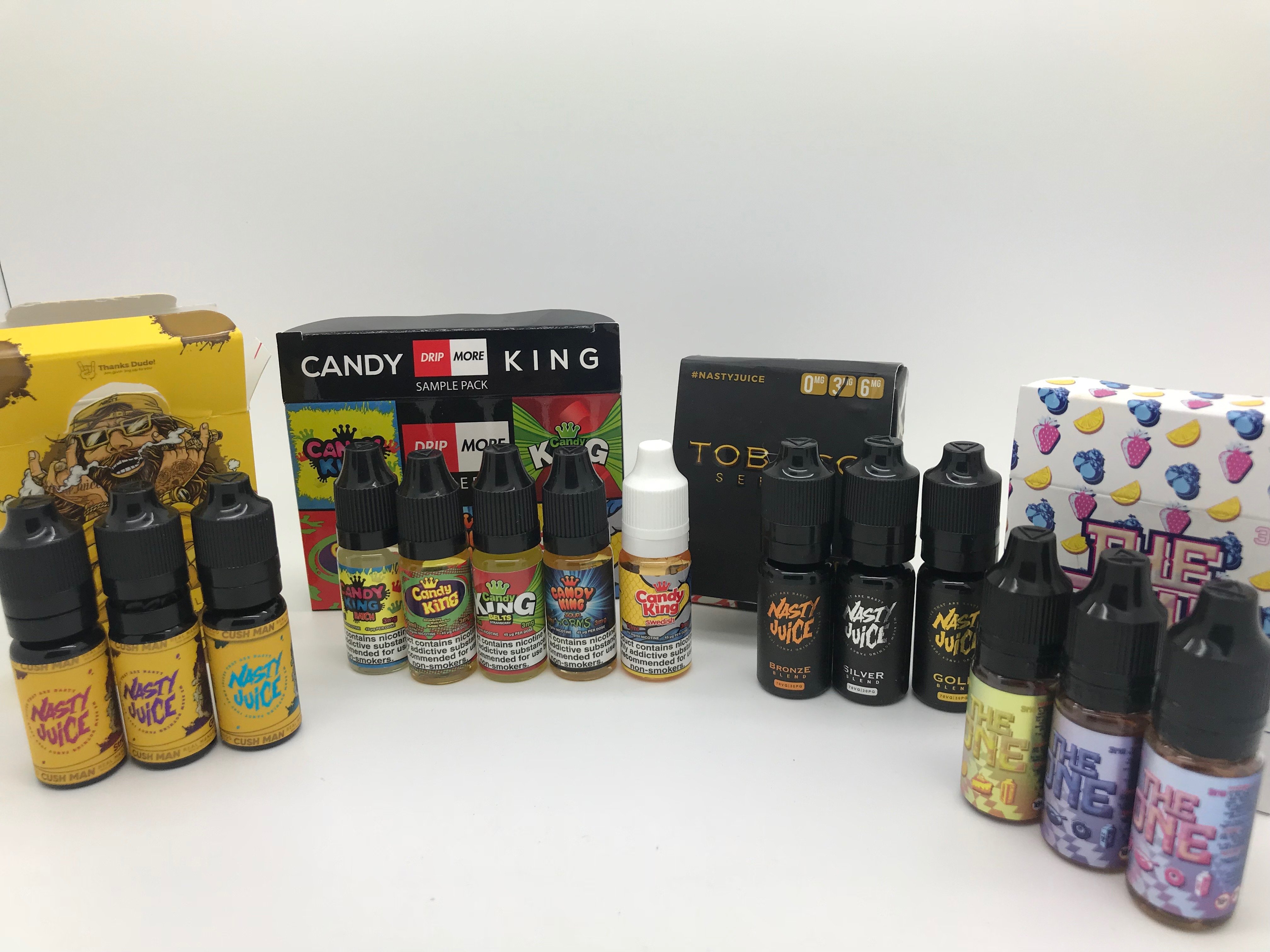 Sample Pack eJuice Bundle 6X10ml (60ml) | The Vapers World